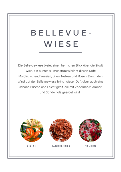 Bellevuewiese - Eau de Parfüm ( aquatisch-floral) 10 ml